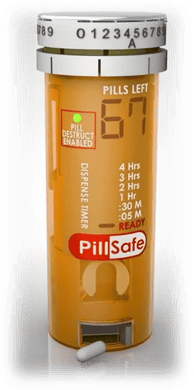 PillSafe pill bottle