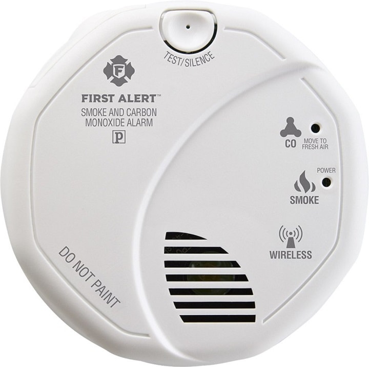 First Alert – Smoke and Carbon Monoxide Alarm – Works with Ring – White