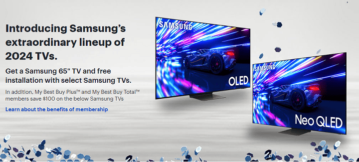 Best Buy Samsung Free TV Deal