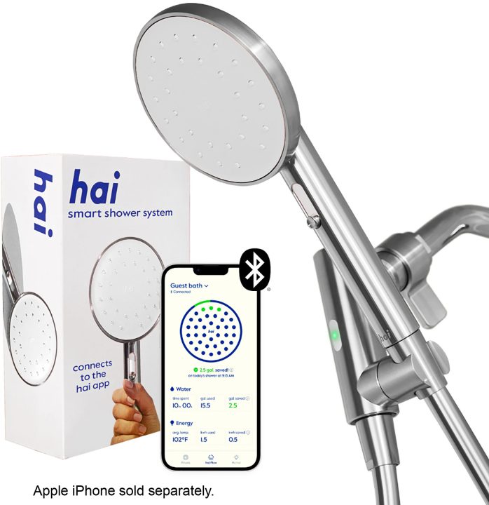 hai – Smart 1.8 GPM Handheld Showerhead – Moon