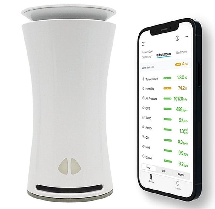 uHoo – Smart Indoor Air Quality Monitor – White