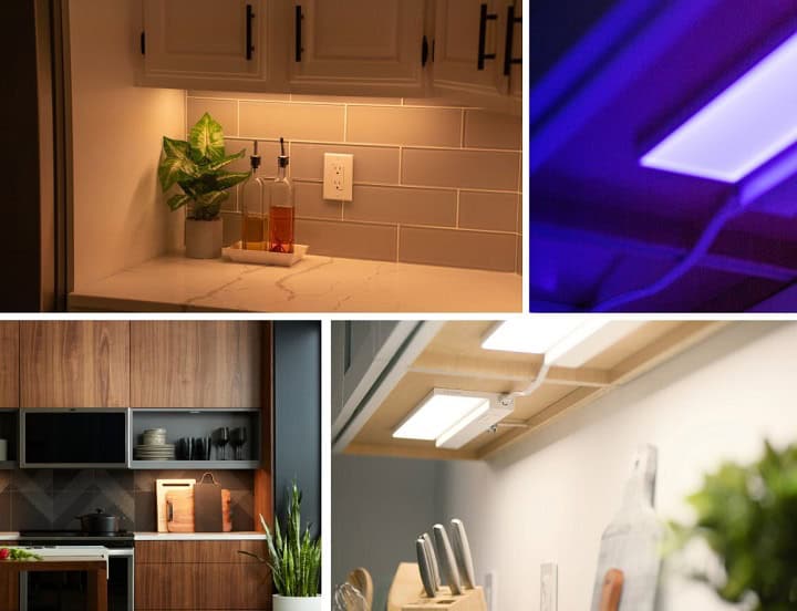 Cync® reveal® HD+ Full Color Undercabinet Fixtures Seamlessly Integrated with SmartThings for a Fully Customizable Kitchen Lighting Experience