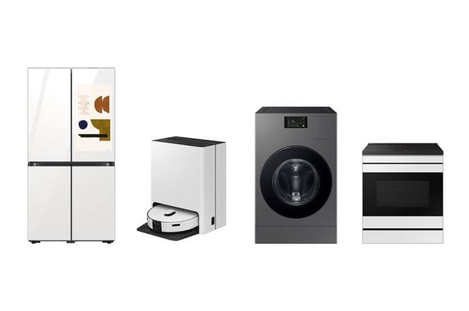 Samsung Bespoke AI appliances