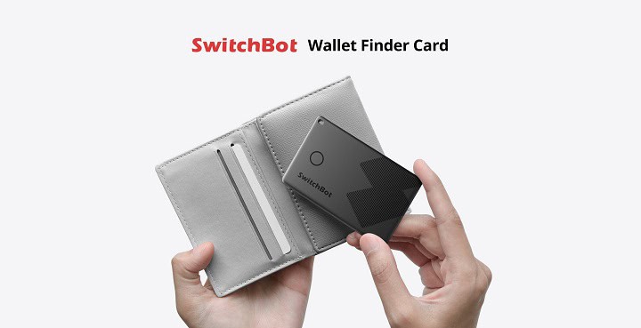 SwitchBot's new wallet finder card