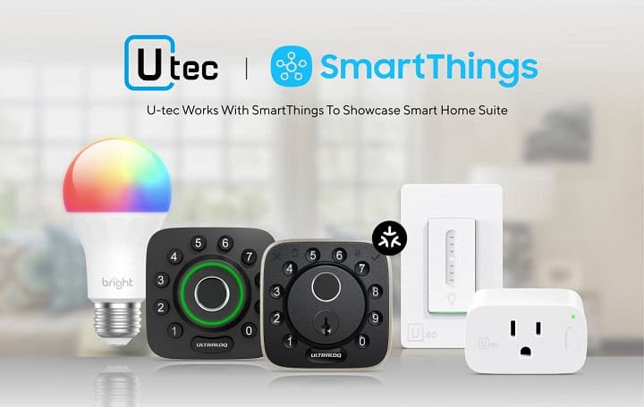 U-tec Smart Home Suite to Be Showcased at Samsung’s SmartThings Partner Wall