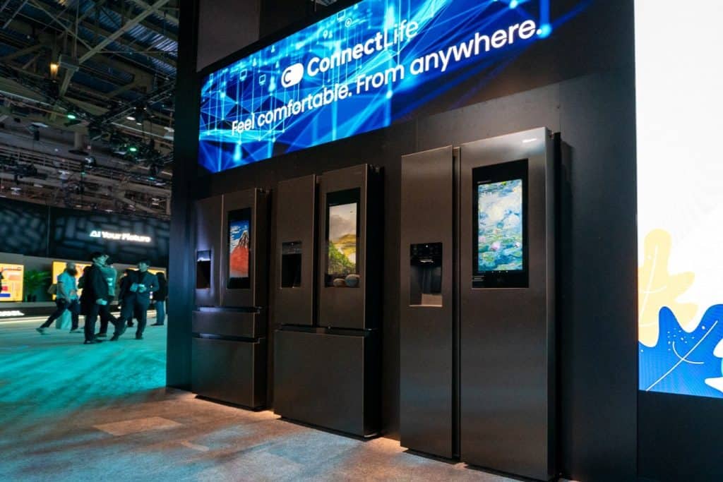 Hisense smart refrigerators at CES 2025