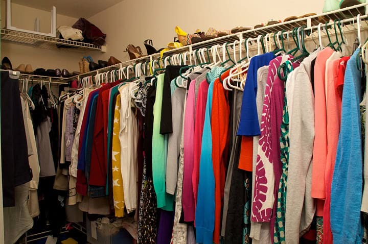 Walk in closet.